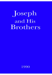 Joseph and His Brothers